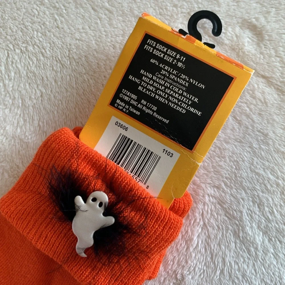 Vintage Girls Halloween Themed Socks